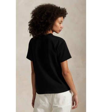 Polo Ralph Lauren Maglietta in jersey di cotone nero