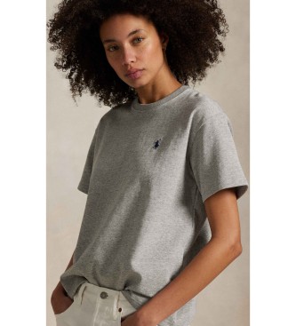 Polo Ralph Lauren Grå t-shirt i bomuldsjersey