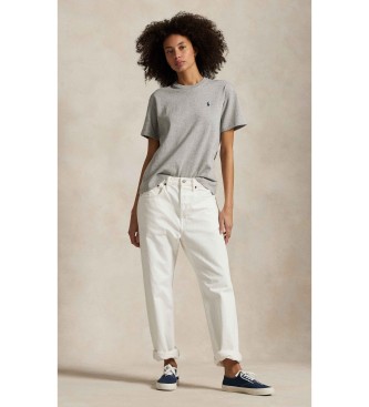 Polo Ralph Lauren Grå t-shirt i bomuldsjersey