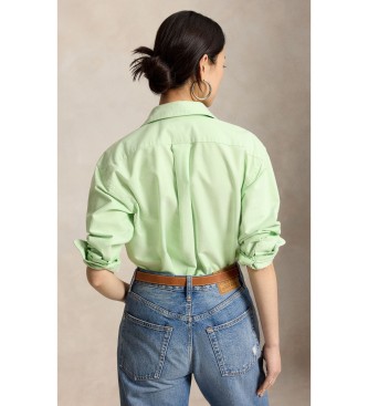 Polo Ralph Lauren Relaxed Fit Oxford-Hemd aus Baumwolle in Grün