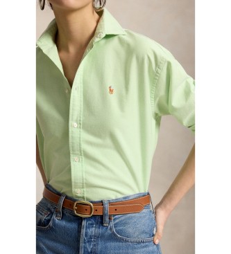 Polo Ralph Lauren Relaxed Fit Oxford-Hemd aus Baumwolle in Grün