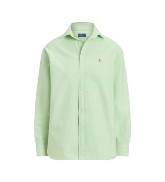 Polo Ralph Lauren Relaxed Fit Oxford-Hemd aus Baumwolle in Grün