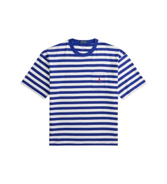 Polo Ralph Lauren Afslappet stribet T-shirt blå