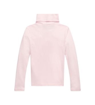Polo Ralph Lauren Jersey côtelé en modal et coton rose