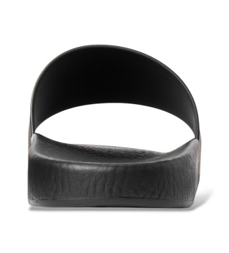 Polo Ralph Lauren Sand�lias com marca de cavalo pretas