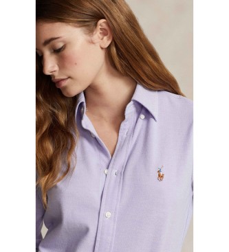 Polo Ralph Lauren Slim Fit Ixford Hemd flieder