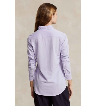 Polo Ralph Lauren Slim Fit Ixford Hemd flieder