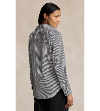 Polo Ralph Lauren Slim Fit Hemd mit Streifen schwarz, weiß