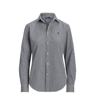 Polo Ralph Lauren Slim Fit Hemd mit Streifen schwarz, weiß