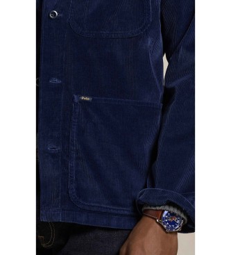Polo Ralph Lauren Camicia funzionale in velluto a coste blu navy