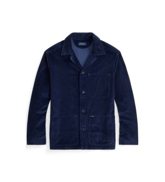Polo Ralph Lauren Camicia funzionale in velluto a coste blu navy