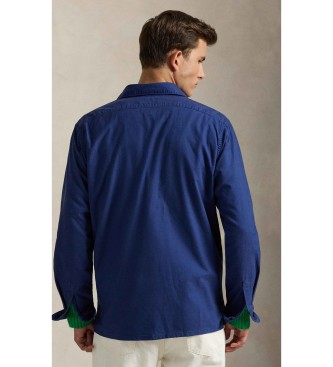 Polo Ralph Lauren bl� garment dyed oxford overshirt