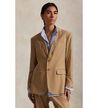 Polo Ralph Lauren Stretch wool blazer with two beige buttons