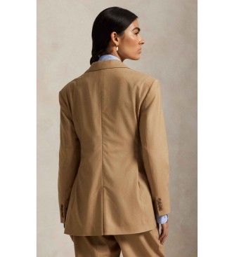 Polo Ralph Lauren Stretch wool blazer with two beige buttons