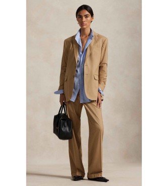 Polo Ralph Lauren Stretch wool blazer with two beige buttons