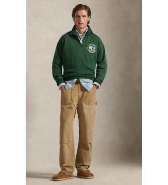 Polo Ralph Lauren Sweatshirt med gr�n Vintage Fit-grafik