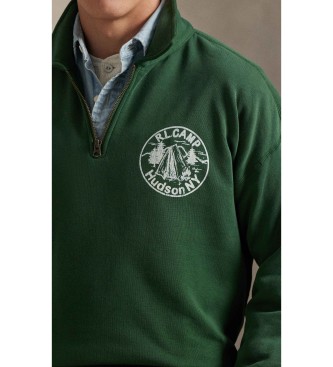Polo Ralph Lauren Sweatshirt med gr�n Vintage Fit-grafik