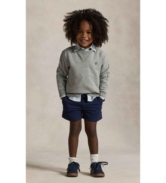 Polo Ralph Lauren Graues Fleece-Sweatshirt