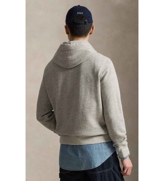Polo Ralph Lauren Bluza polarowa z szarym haftem