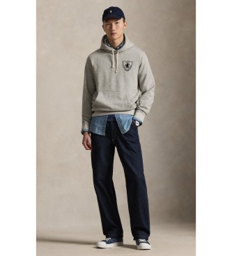 Polo Ralph Lauren Bluza polarowa z szarym haftem