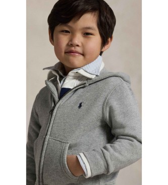 Polo Ralph Lauren Camisola de lã com capuz cinzenta