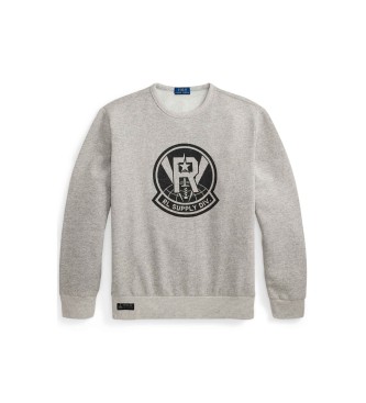 Polo Ralph Lauren Bluza polarowa z szarym nadrukiem graficznym