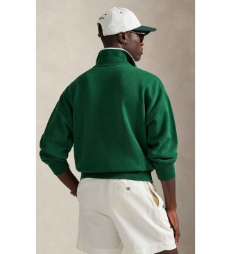 Polo Ralph Lauren Bluza polarowa z grafiką w kolorze zielonym