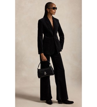 Polo Ralph Lauren Blazer de pana de botonadura sencilla negro