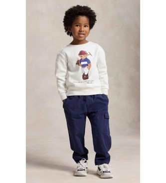 Polo Ralph Lauren Mikina iz flisa z belim medvedom Polo