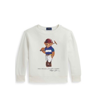 Polo Ralph Lauren Mikina iz flisa z belim medvedom Polo