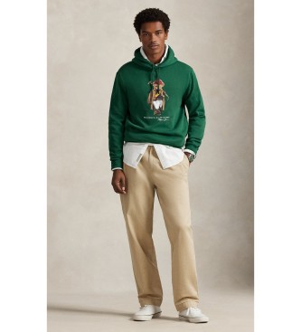 Polo Ralph Lauren Felpa con Polo Bear verde