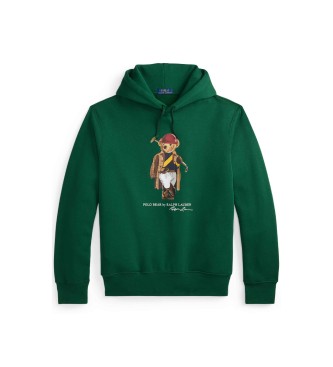Polo Ralph Lauren Felpa con Polo Bear verde