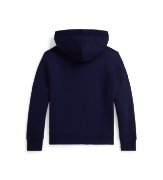Polo Ralph Lauren Fleece sweatshirt met driedubbel marine paard