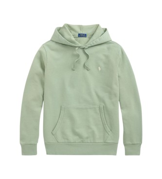 Polo Ralph Lauren Felpa in spugna con cappuccio verde