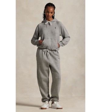 Polo Ralph Lauren Felpa leggera con cappuccio grigia