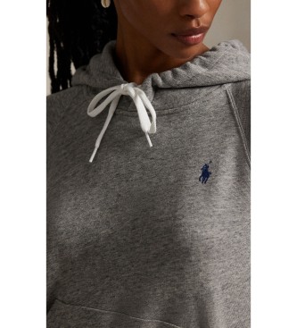 Polo Ralph Lauren Felpa leggera con cappuccio grigia