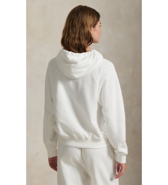 Polo Ralph Lauren Lightweight white hooded sweatshirt