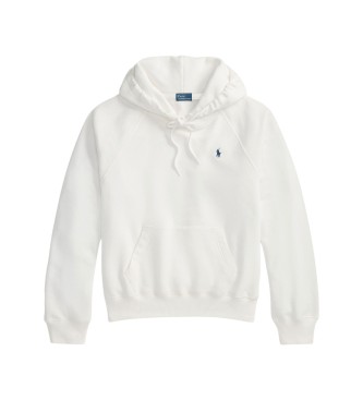 Polo Ralph Lauren Lightweight white hooded sweatshirt