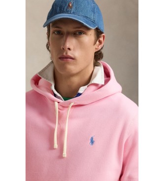 Polo Ralph Lauren Felpa RL con cappuccio rosa
