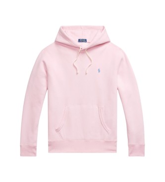 Polo Ralph Lauren Felpa RL con cappuccio rosa