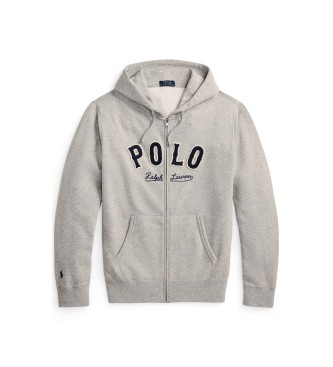 Polo Ralph Lauren Bluza polarowa RL i logo Western w kolorze szarym