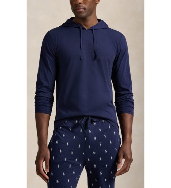 Polo Ralph Lauren Navy jersey knitted pyjama sweatshirt