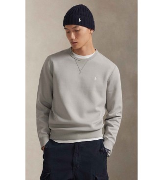 Polo Ralph Lauren Szara bluza z podwójnej dzianiny