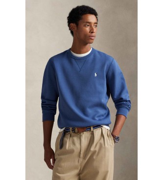 Polo Ralph Lauren Niebieska bluza z podwójnej dzianiny