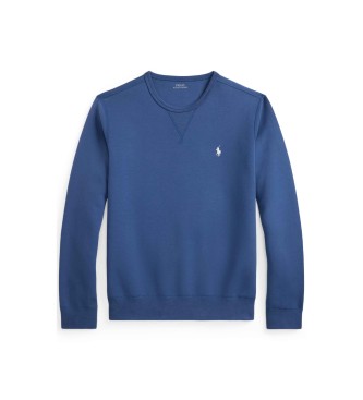 Polo Ralph Lauren Niebieska bluza z podwójnej dzianiny