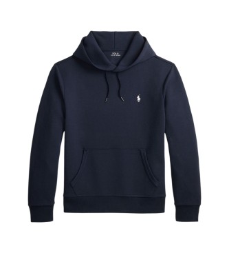 Polo Ralph Lauren Doppelstrick-Sweatshirt mit Kapuze marineblau