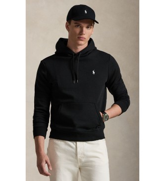 Polo Ralph Lauren Bluza z dzianiny podwójnej z kapturem czarnym