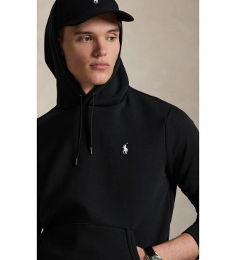 Polo Ralph Lauren Bluza z dzianiny podwójnej z kapturem czarnym