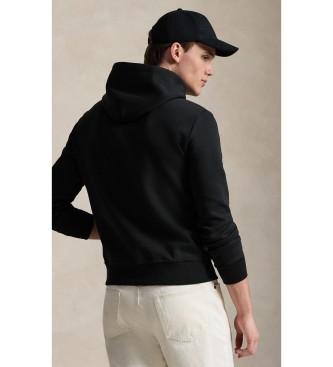 Polo Ralph Lauren Bluza z dzianiny podwójnej z kapturem czarnym