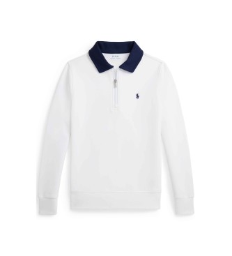 Polo Ralph Lauren Polo doublement tricot� � col blanc